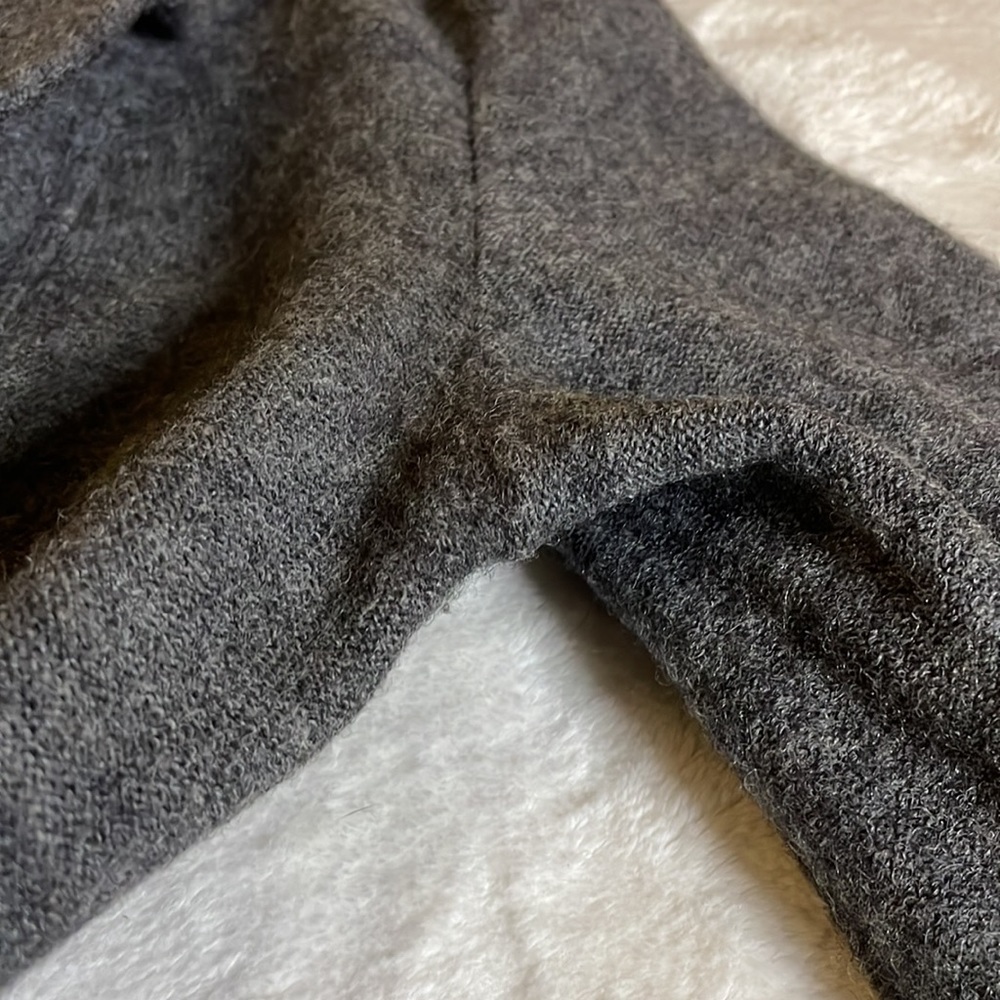 Babette Ballinger Gray 100% Wool Coat size Medium - Picture 5 of 17